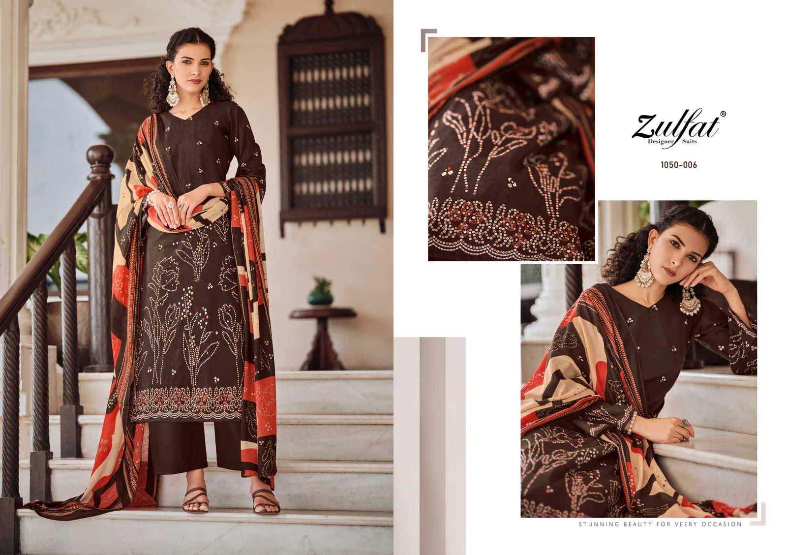 Shanaya By Zulfat Printed Jam Cotton Printed Dress Material Orders In India